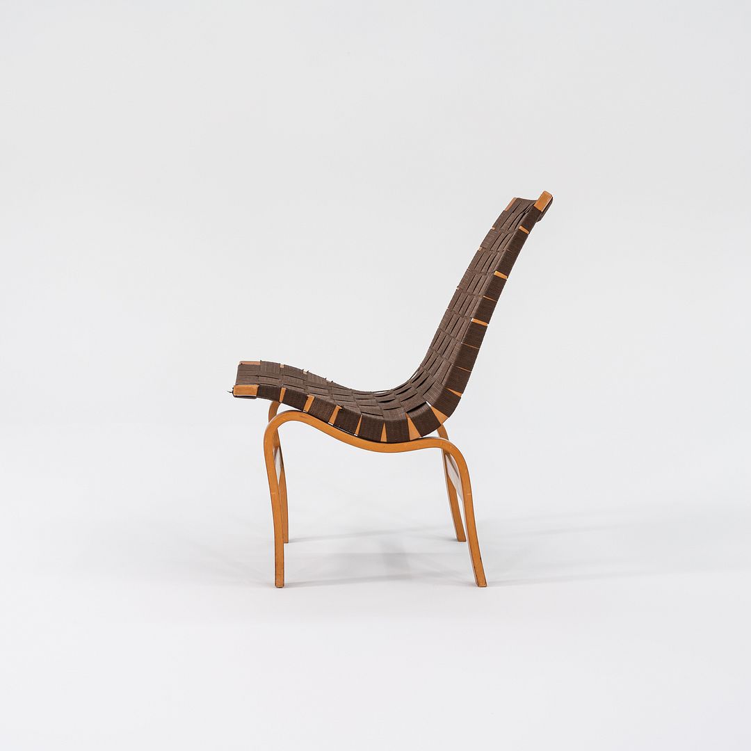 1960s Eva Lounge Chair, Model 41 by Bruno Mathsson for Firma Karl Mathsson Beech