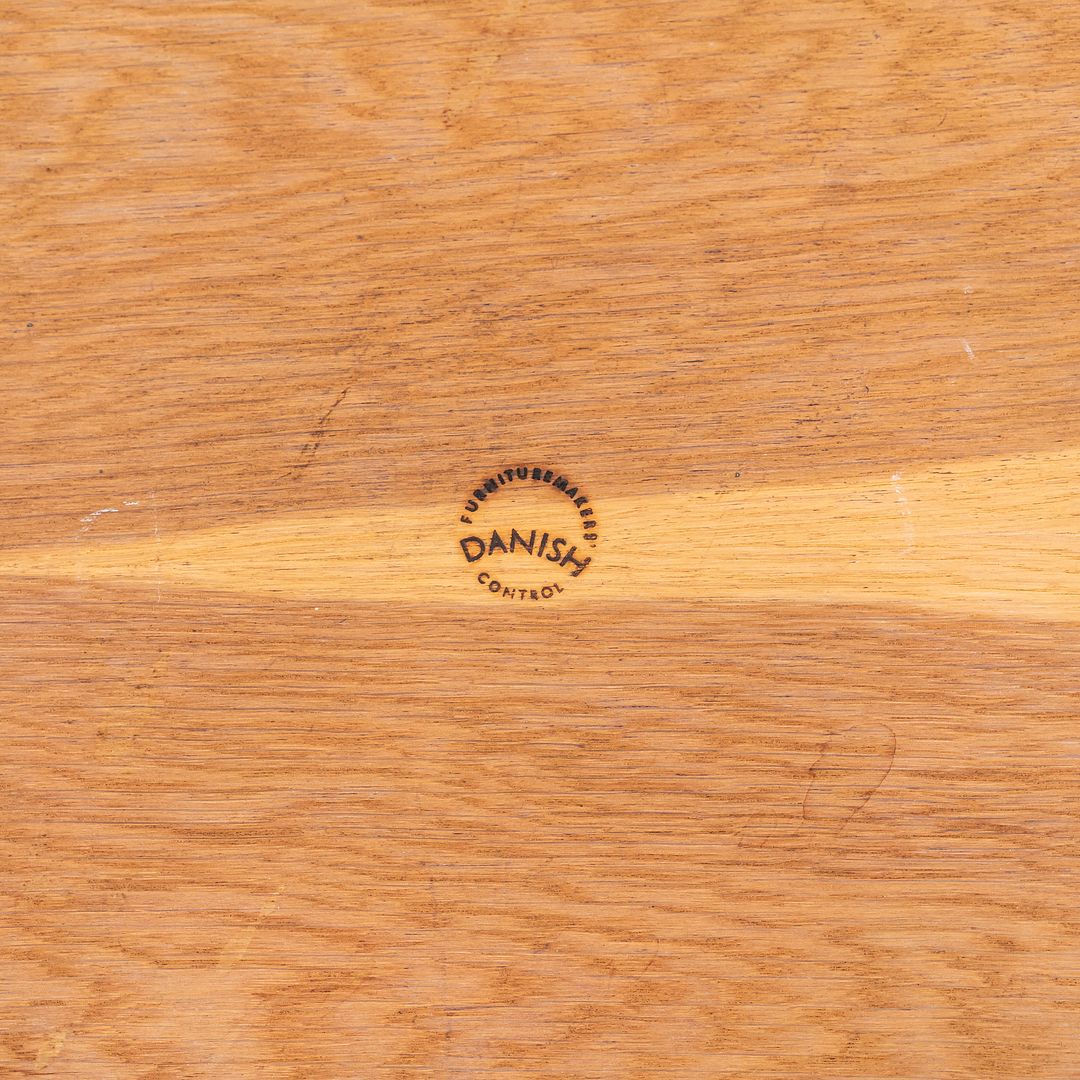 1960s Knud Joos for Jason Mobler Side Table in Oak with Chromed Steel Frame