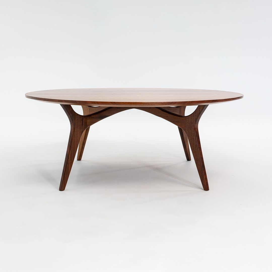 1960s Walnut Coffee Table by Rude Osolnik in American Black Walnut