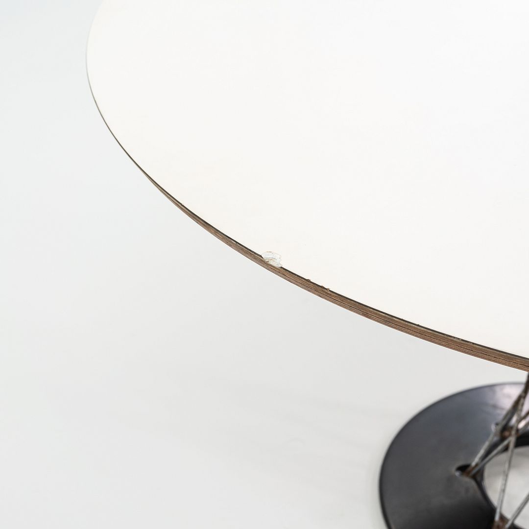 1950s Isamu Noguchi for Knoll Cyclone Dining Table with 48" White Laminate Top