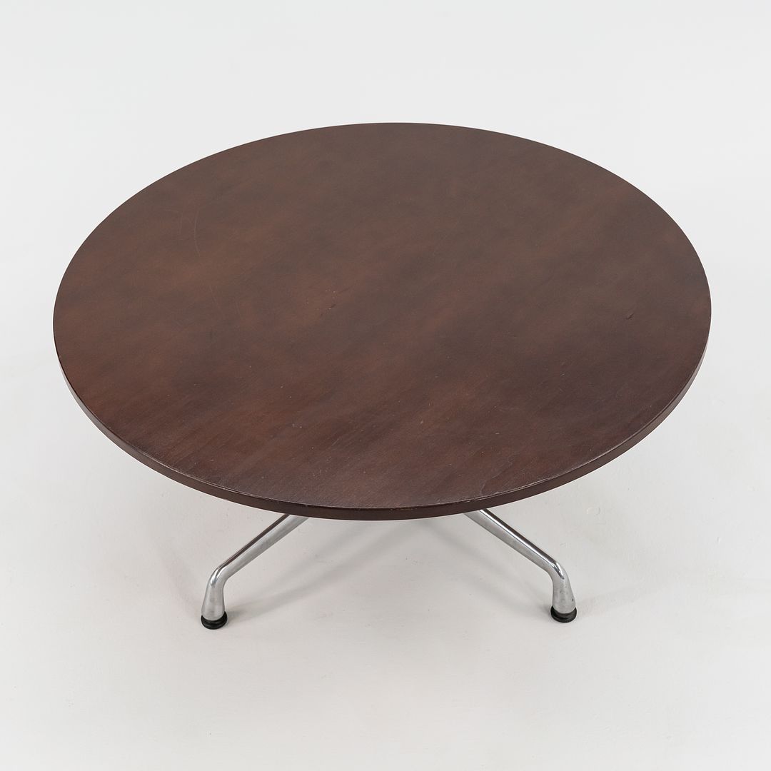 2012 Herman Miller Eames Aluminum Group 36 inch Coffee Table with Wood Top 1x Available