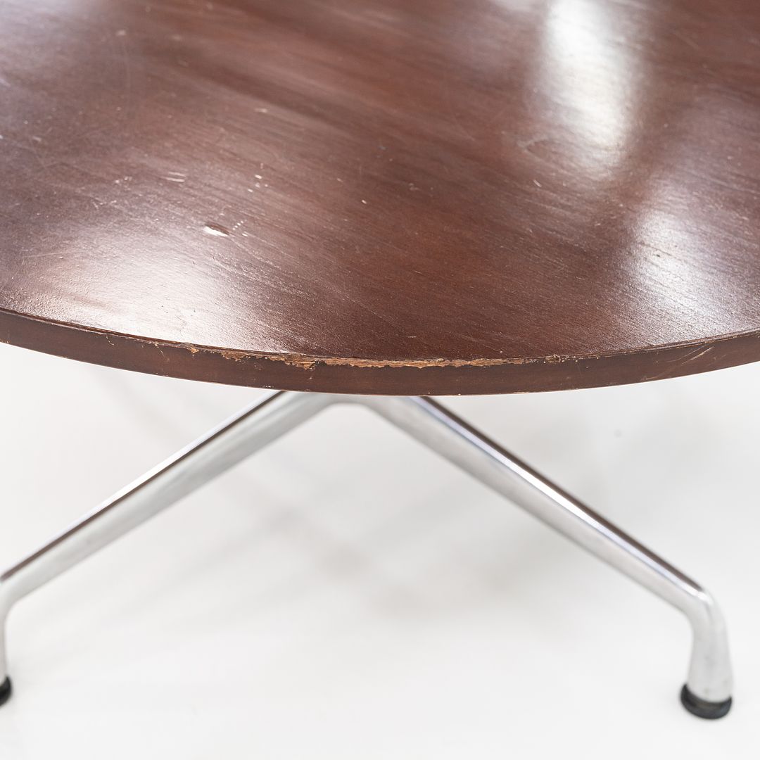 2012 Herman Miller Eames Aluminum Group 36 inch Coffee Table with Wood Top 1x Available