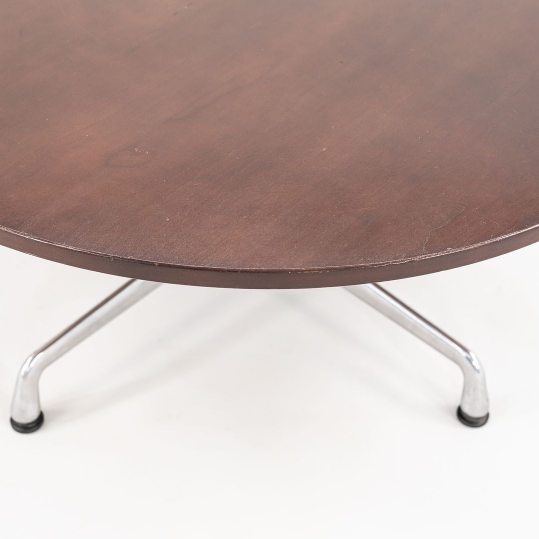 2012 Herman Miller Eames Aluminum Group 36 inch Coffee Table with Wood Top 1x Available