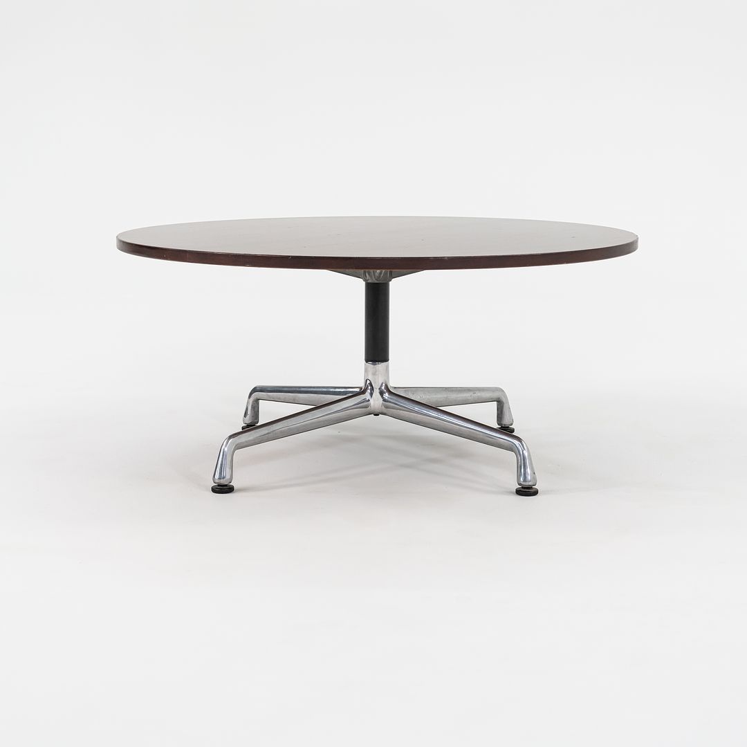 2012 Herman Miller Eames Aluminum Group 36 inch Coffee Table with Wood Top 1x Available