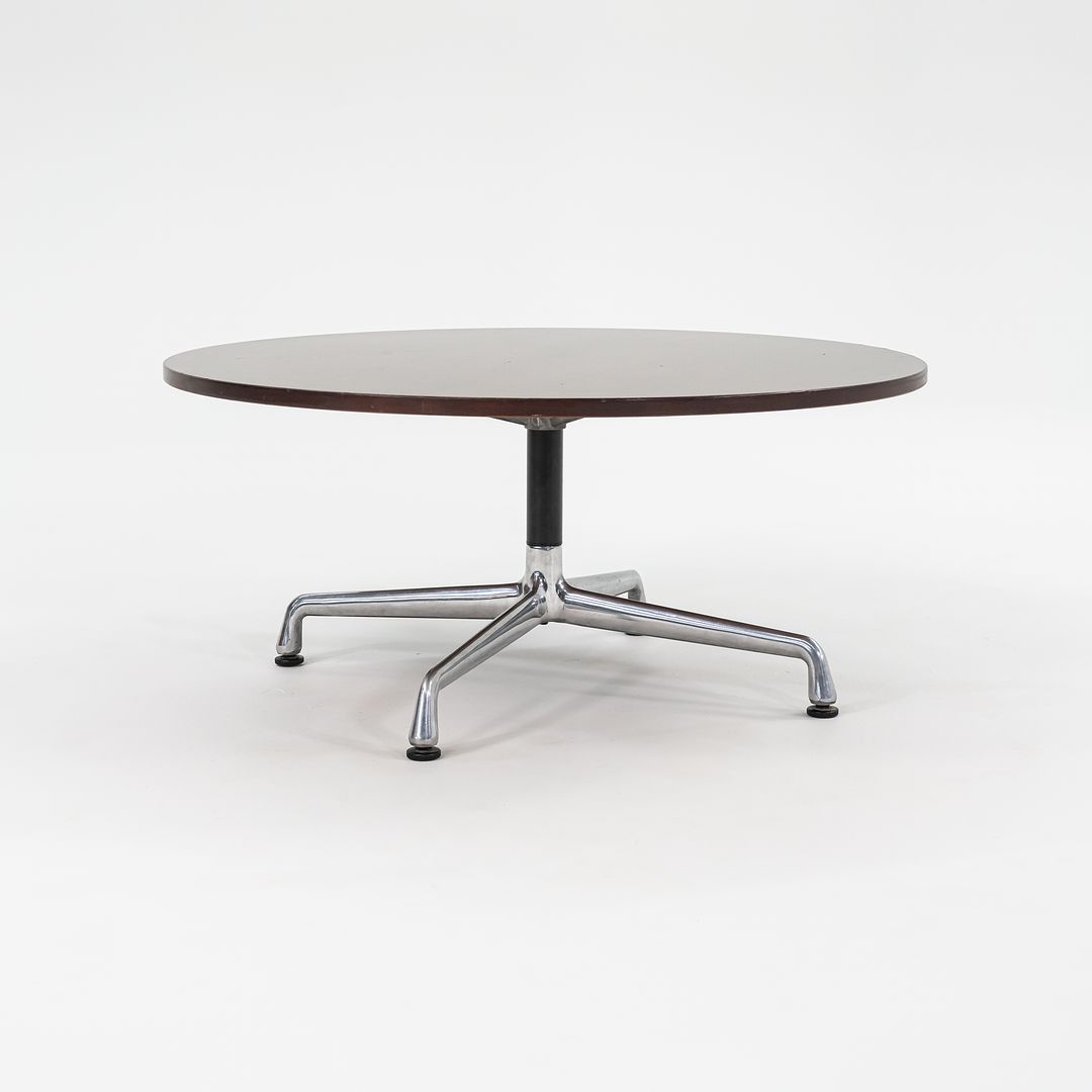 2012 Herman Miller Eames Aluminum Group 36 inch Coffee Table with Wood Top 1x Available
