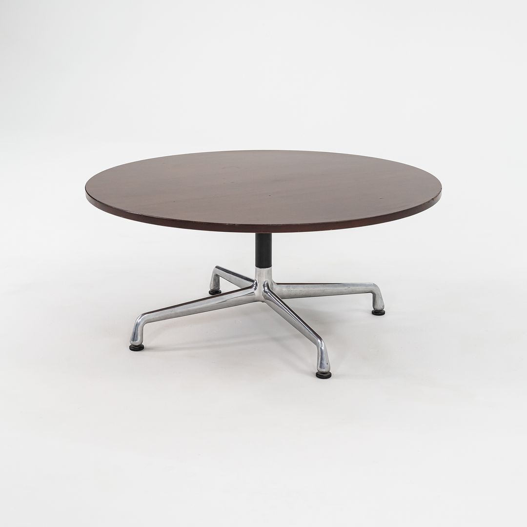 2012 Herman Miller Eames Aluminum Group 36 inch Coffee Table with Wood Top 1x Available