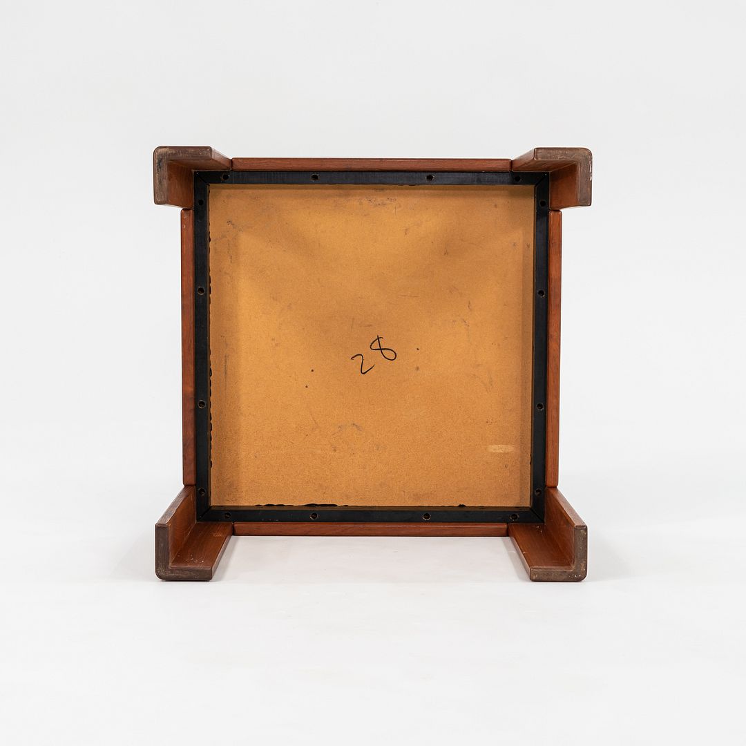 1970s Jim Eldon for Knoll International Side / Coffee / End Table in Walnut