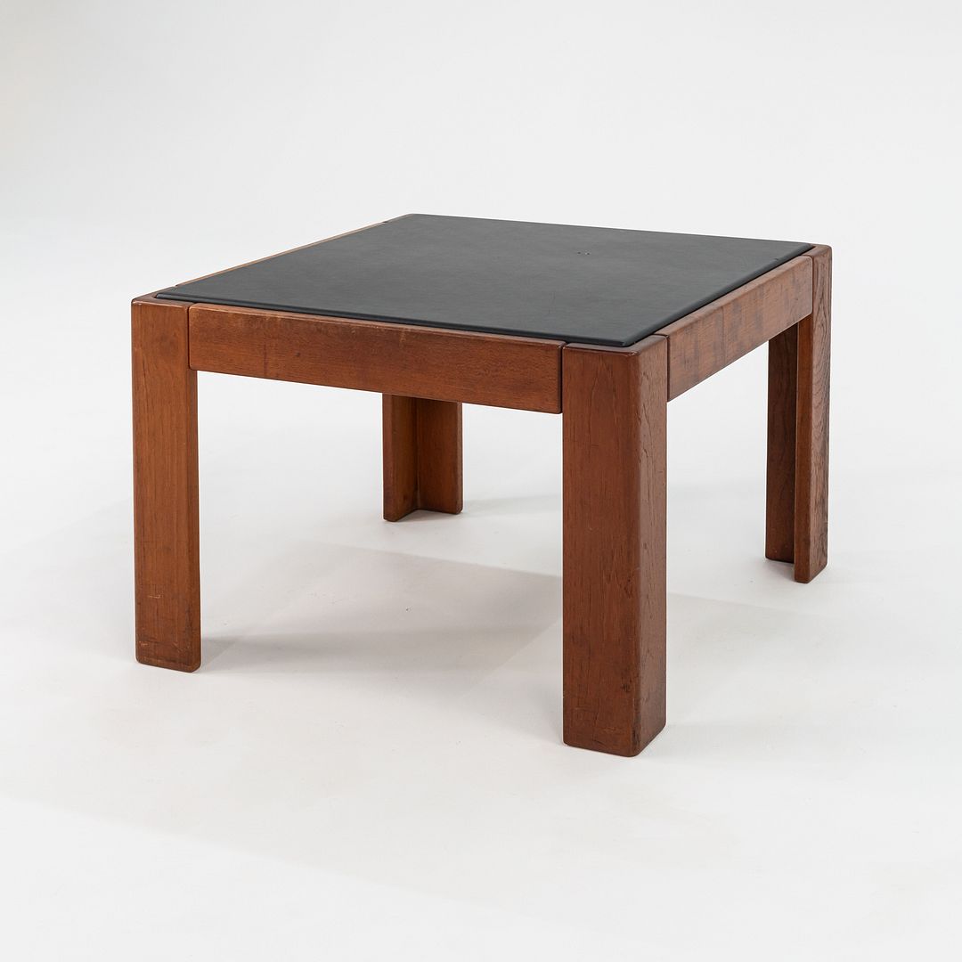 1970s Jim Eldon for Knoll International Side / Coffee / End Table in Walnut