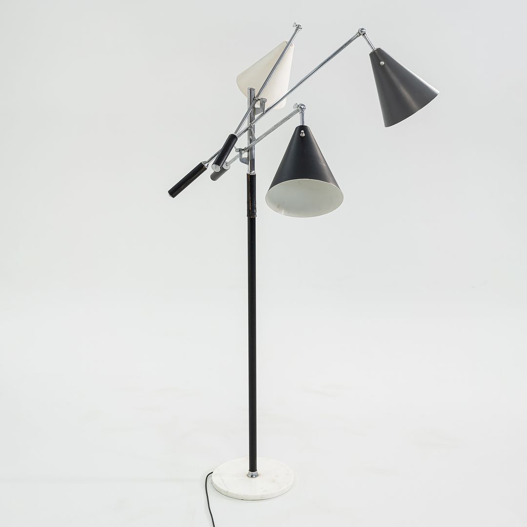 1960s Triennale Floor Lamp Attributed to Angelo Lelli for Arredoluce