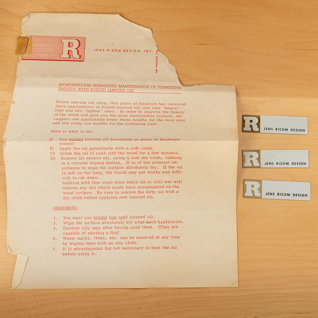 1960s Walnut Credenza Cabinet by Jens Risom for Jean Risom Designs Walnut