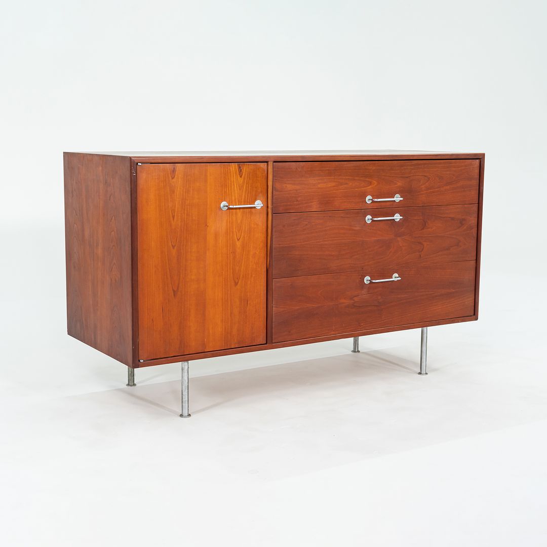 1960s Walnut Credenza Cabinet by Jens Risom for Jean Risom Designs Walnut
