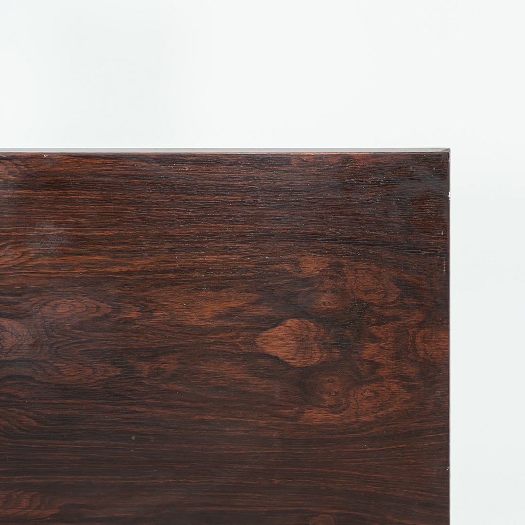 SOLD 1950s George Nelson for Herman Miller Thin Edge King-Sized Headboard in Rosewood