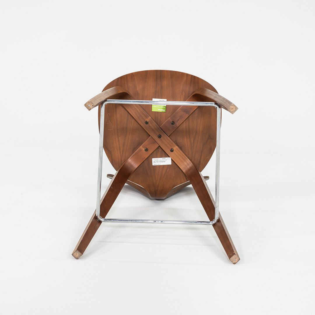 SOLD 2005 Norman Cherner for Cherner Chair Company Counter Height Stool in Walnut