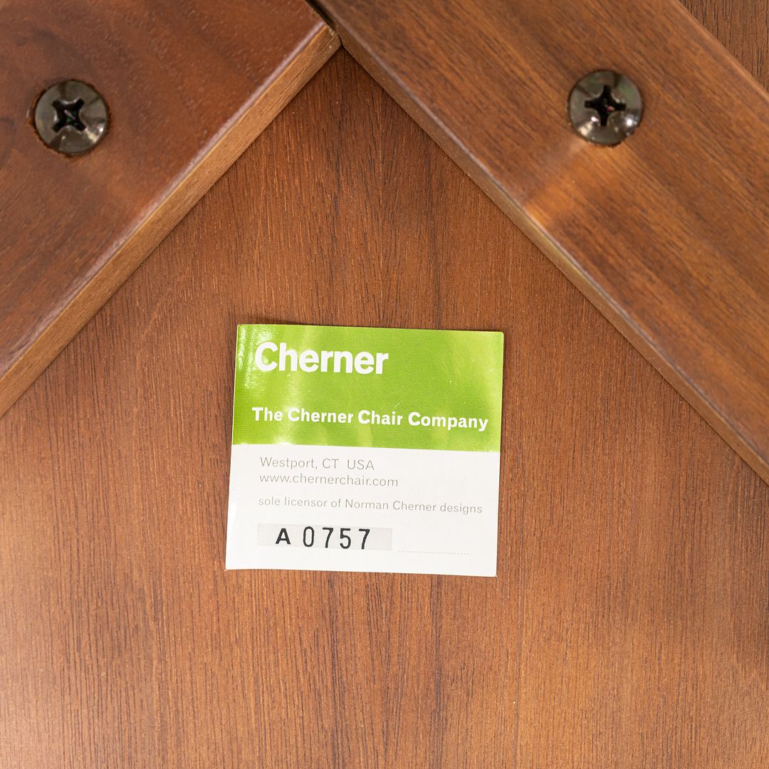 SOLD 2005 Norman Cherner for Cherner Chair Company Counter Height Stool in Walnut