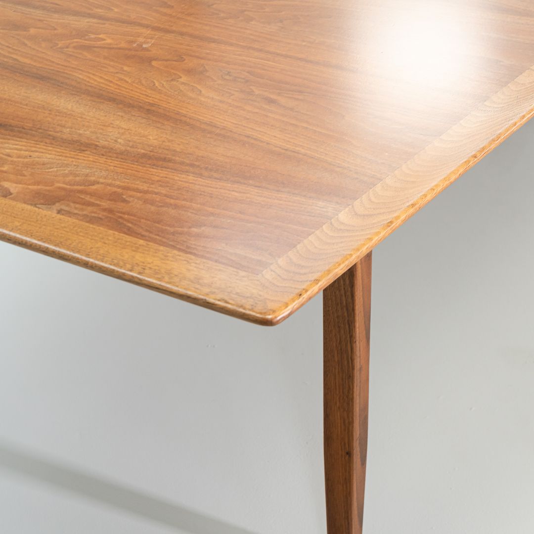 1960s Jens Risom Dining or Conference Table in Walnut 5 ft x 15 ft