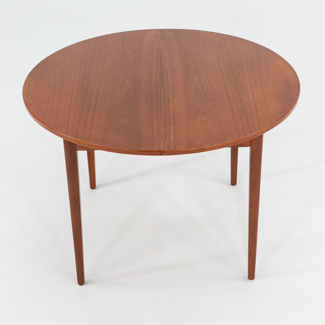 1970s Danish Extension Dining Table in Teak Attributed to Ib Kofod Larsen 42-84 inches