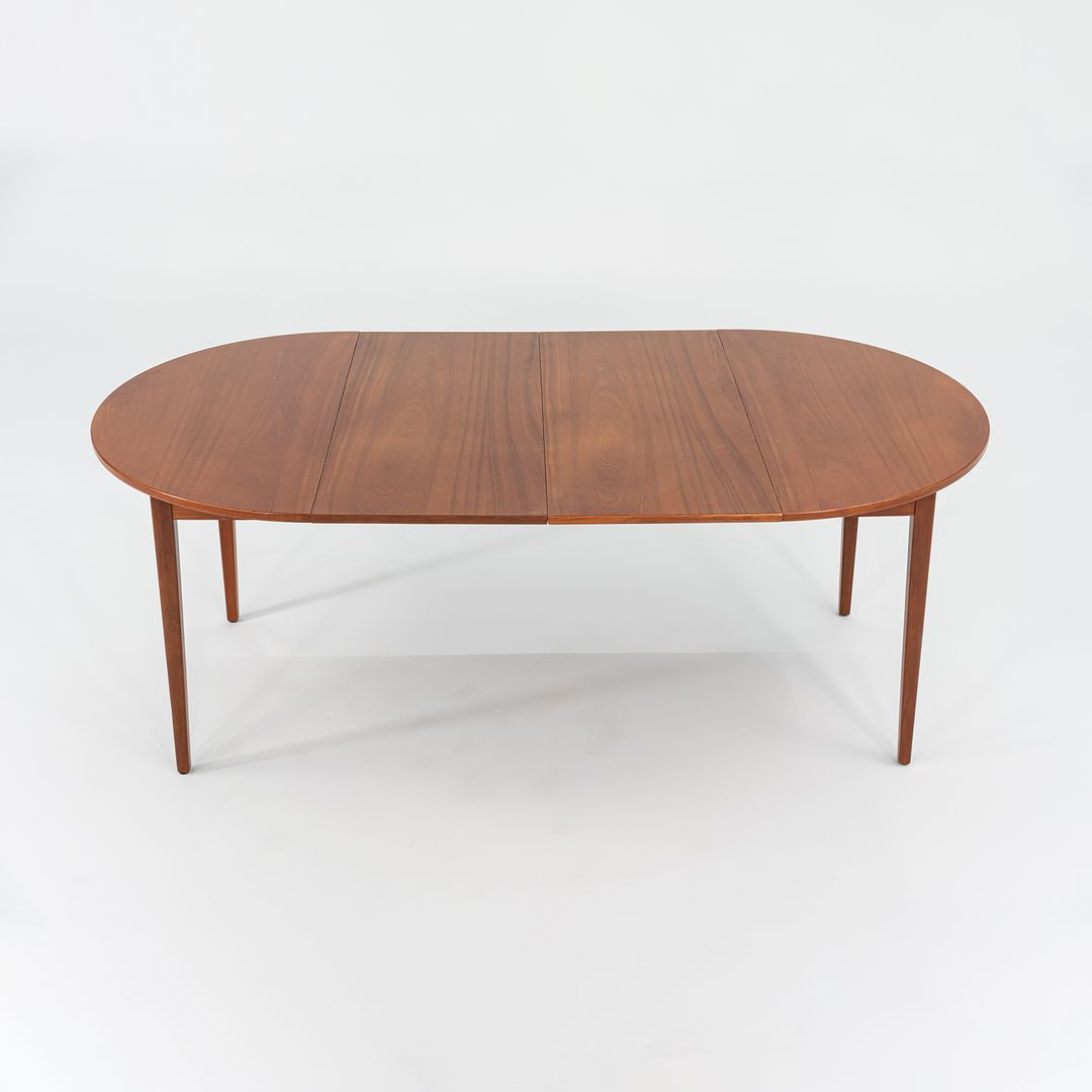 1970s Danish Extension Dining Table in Teak Attributed to Ib Kofod Larsen 42-84 inches