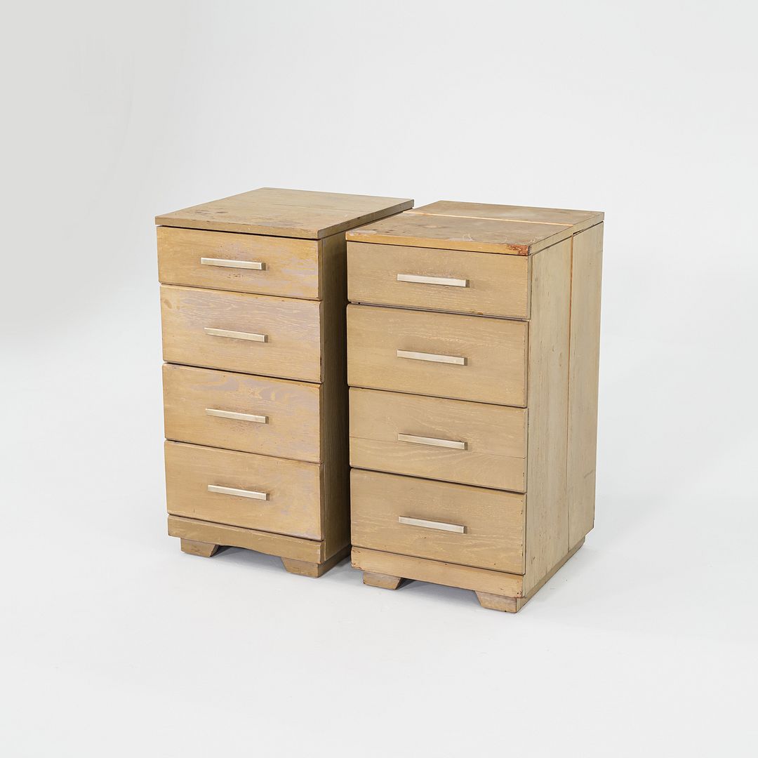 1950s Raymond Loewy for Mengel Furniture Small Four Drawer Dresser 2x Available