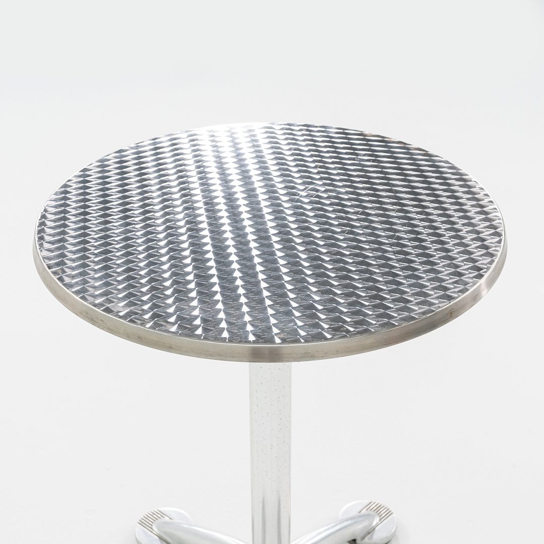2010s Jorge Pensi for Knoll & AMAT3 Cafe / Dining Table in Aluminum 1x Avail