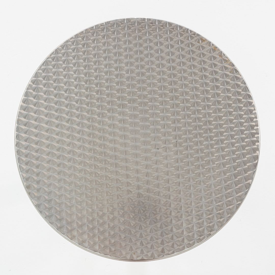 2010s Jorge Pensi for Knoll & AMAT3 Cafe / Dining Table in Aluminum 1x Avail