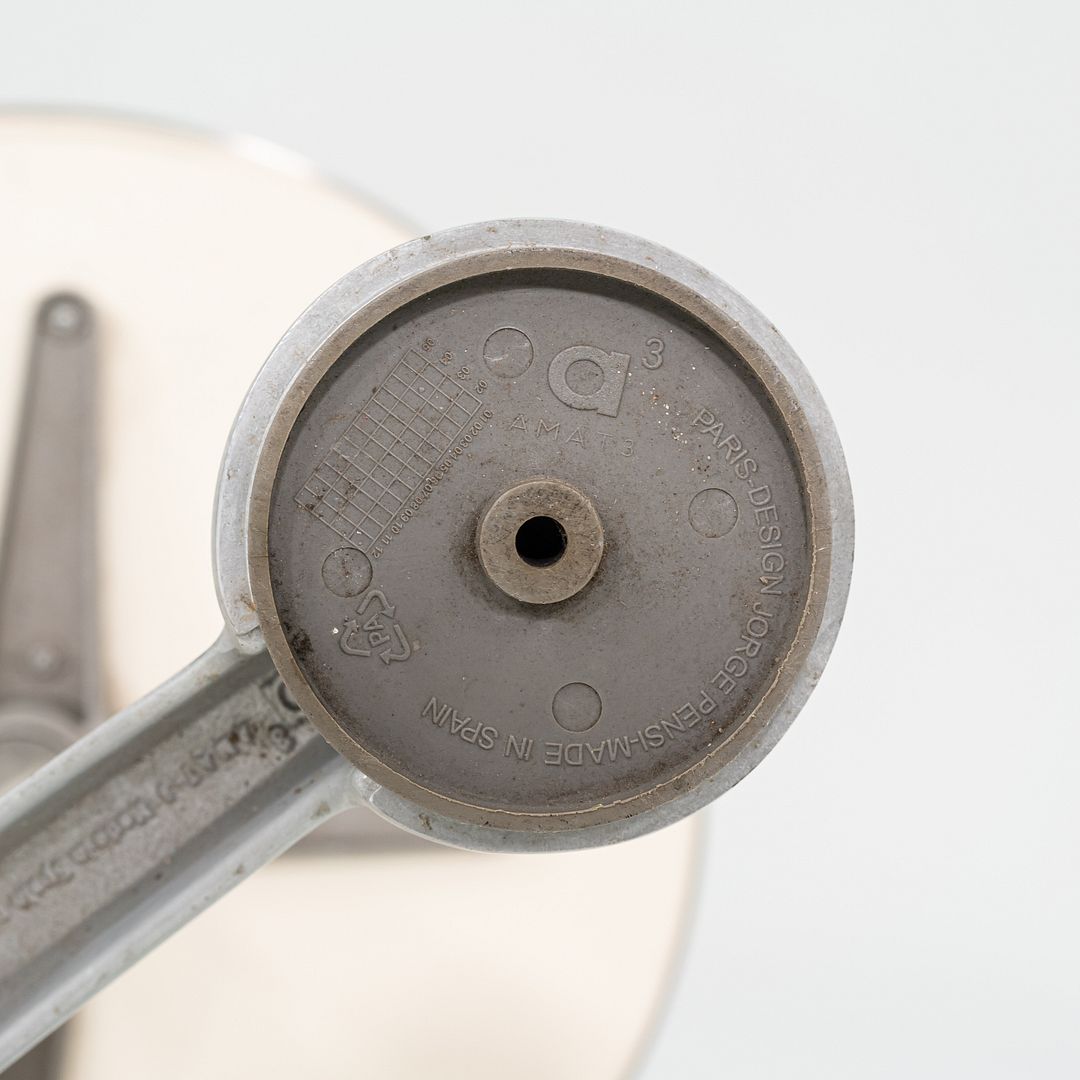 2010s Jorge Pensi for Knoll & AMAT3 Cafe / Dining Table in Aluminum 1x Avail