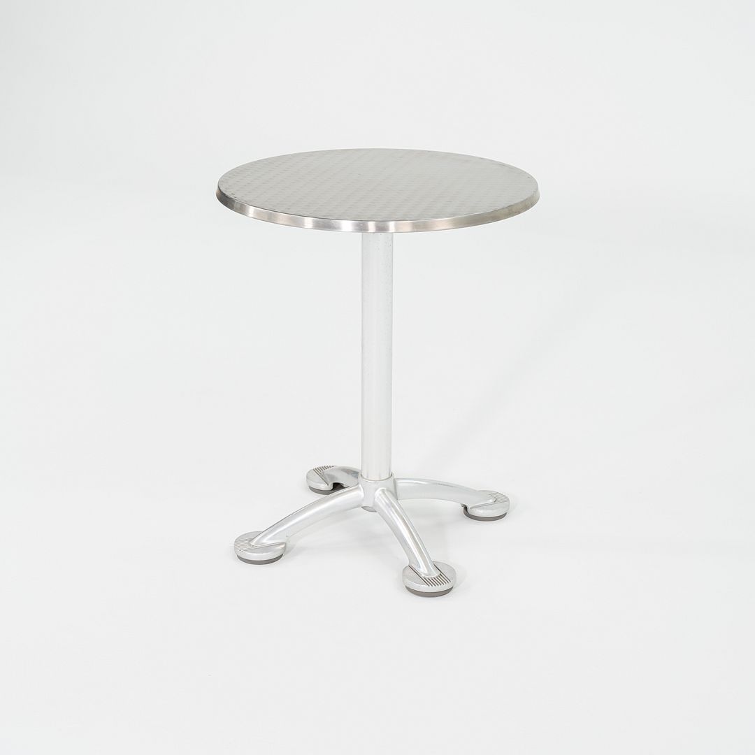 2010s Jorge Pensi for Knoll & AMAT3 Cafe / Dining Table in Aluminum 1x Avail