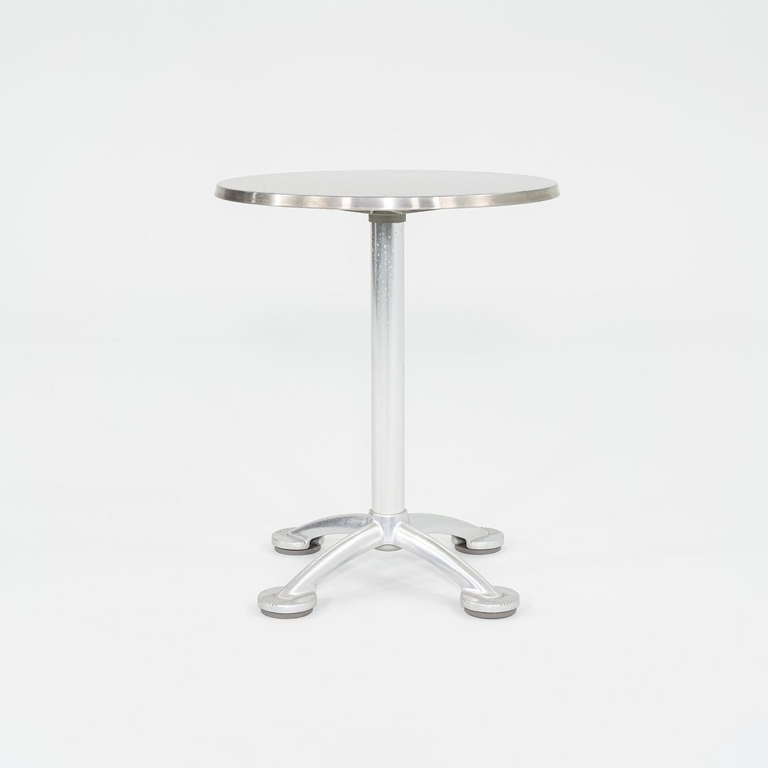 2010s Jorge Pensi for Knoll & AMAT3 Cafe / Dining Table in Aluminum 1x Avail