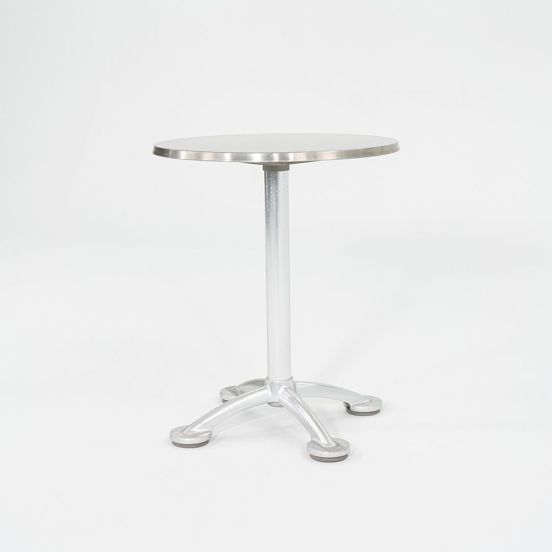 2010s Jorge Pensi for Knoll & AMAT3 Cafe / Dining Table in Aluminum 1x Avail