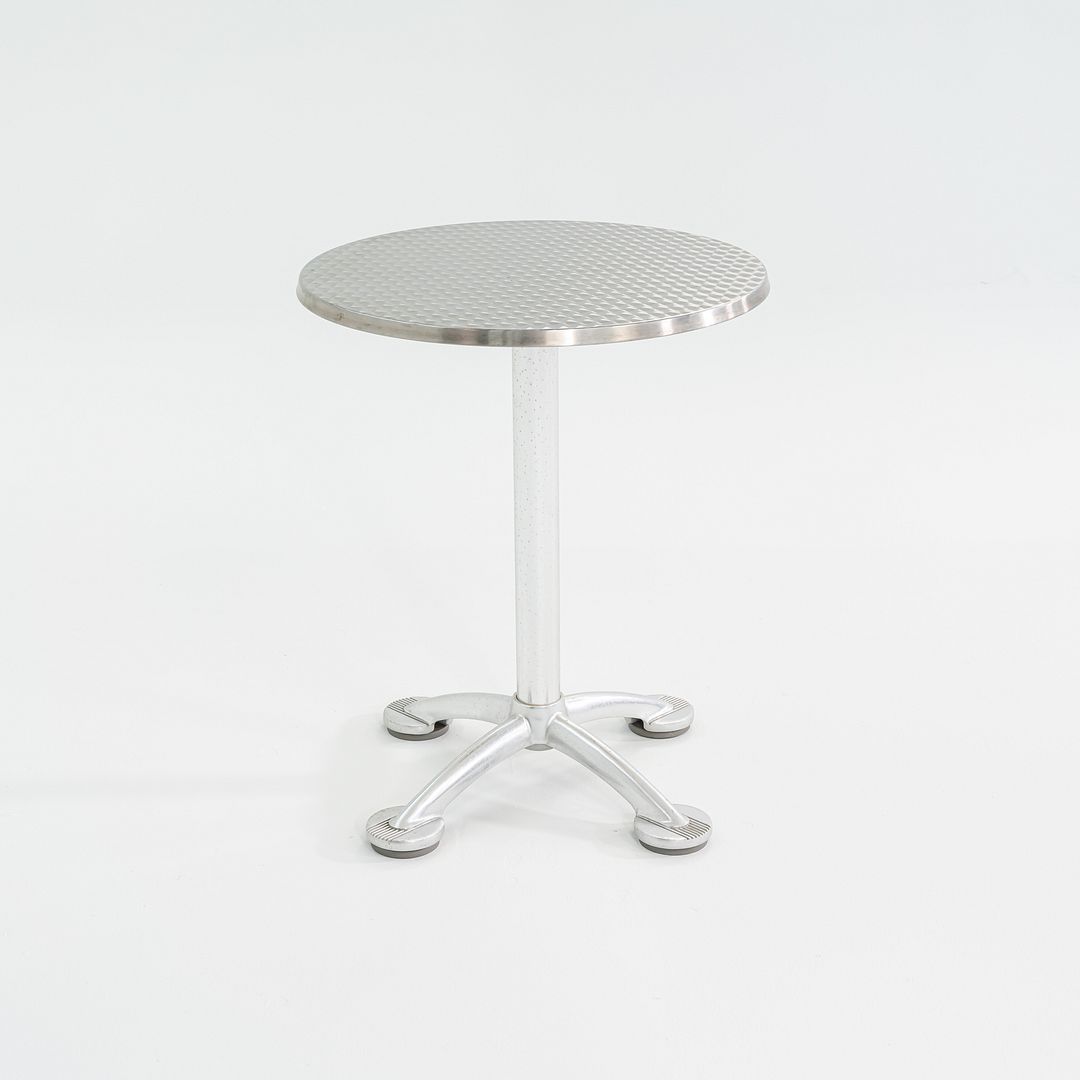 2010s Jorge Pensi for Knoll & AMAT3 Cafe / Dining Table in Aluminum 1x Avail