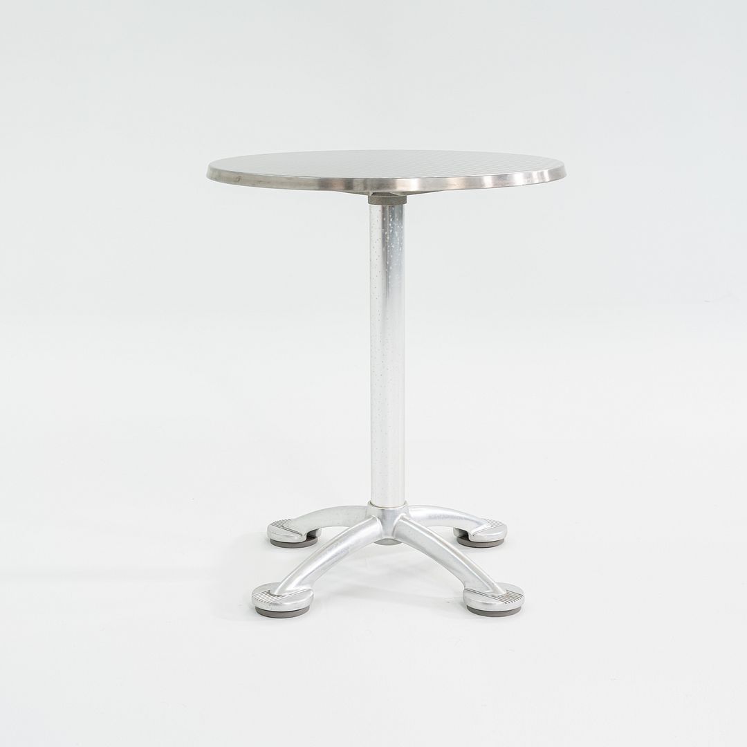 2010s Jorge Pensi for Knoll & AMAT3 Cafe / Dining Table in Aluminum 1x Avail