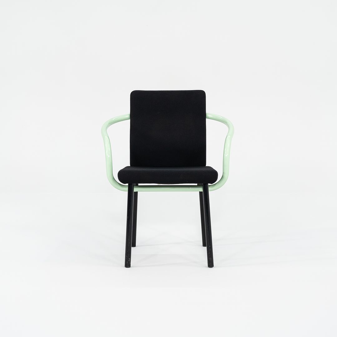 1990s Mandarin Chair by Ettore Sottsass for Knoll with Fabric Upholstery 2x Available
