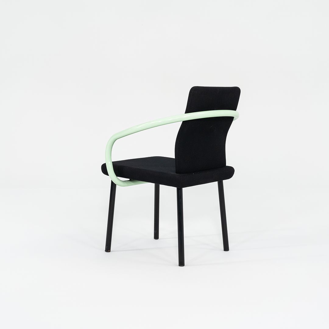 1990s Mandarin Chair by Ettore Sottsass for Knoll with Fabric Upholstery 2x Available
