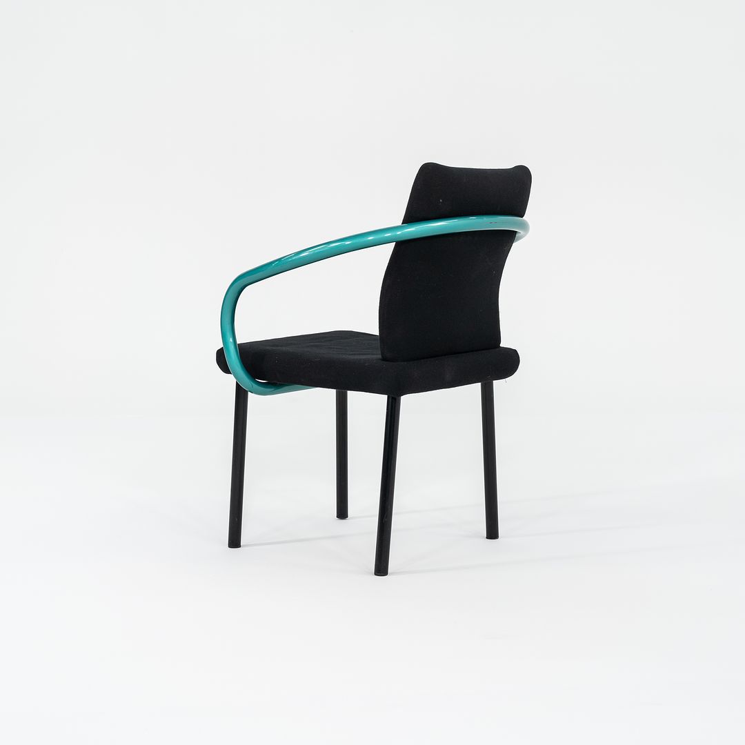 1990s Mandarin Chair by Ettore Sottsass for Knoll with Fabric Upholstery 9x Available
