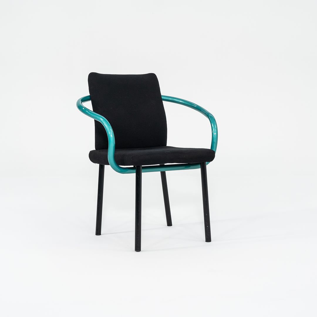 1990s Mandarin Chair by Ettore Sottsass for Knoll with Fabric Upholstery 9x Available