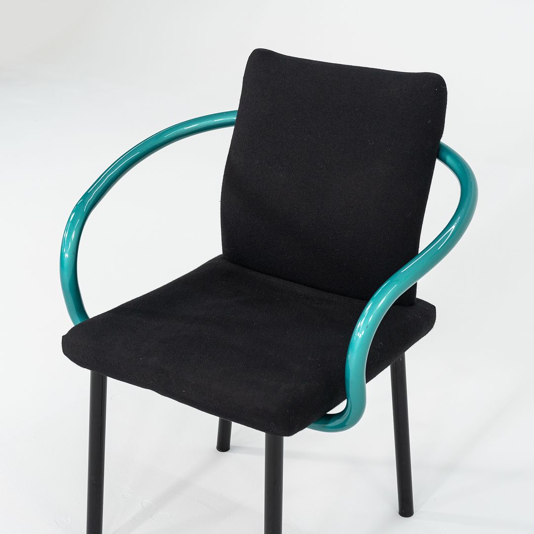 1990s Mandarin Chair by Ettore Sottsass for Knoll with Fabric Upholstery 9x Available