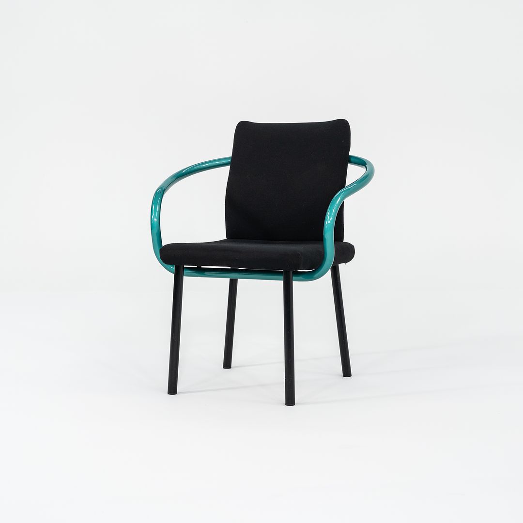 1990s Mandarin Chair by Ettore Sottsass for Knoll with Fabric Upholstery 9x Available