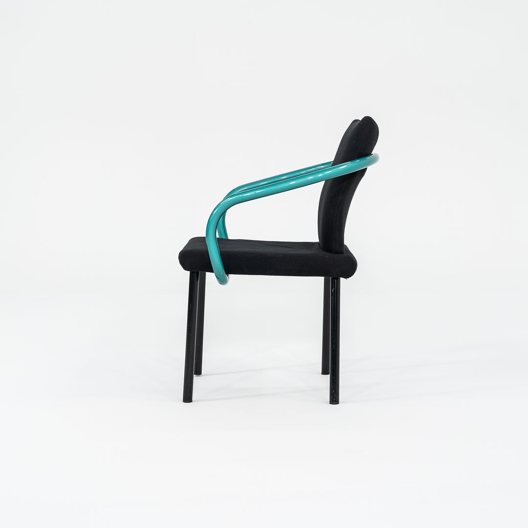 1990s Mandarin Chair by Ettore Sottsass for Knoll with Fabric Upholstery 9x Available