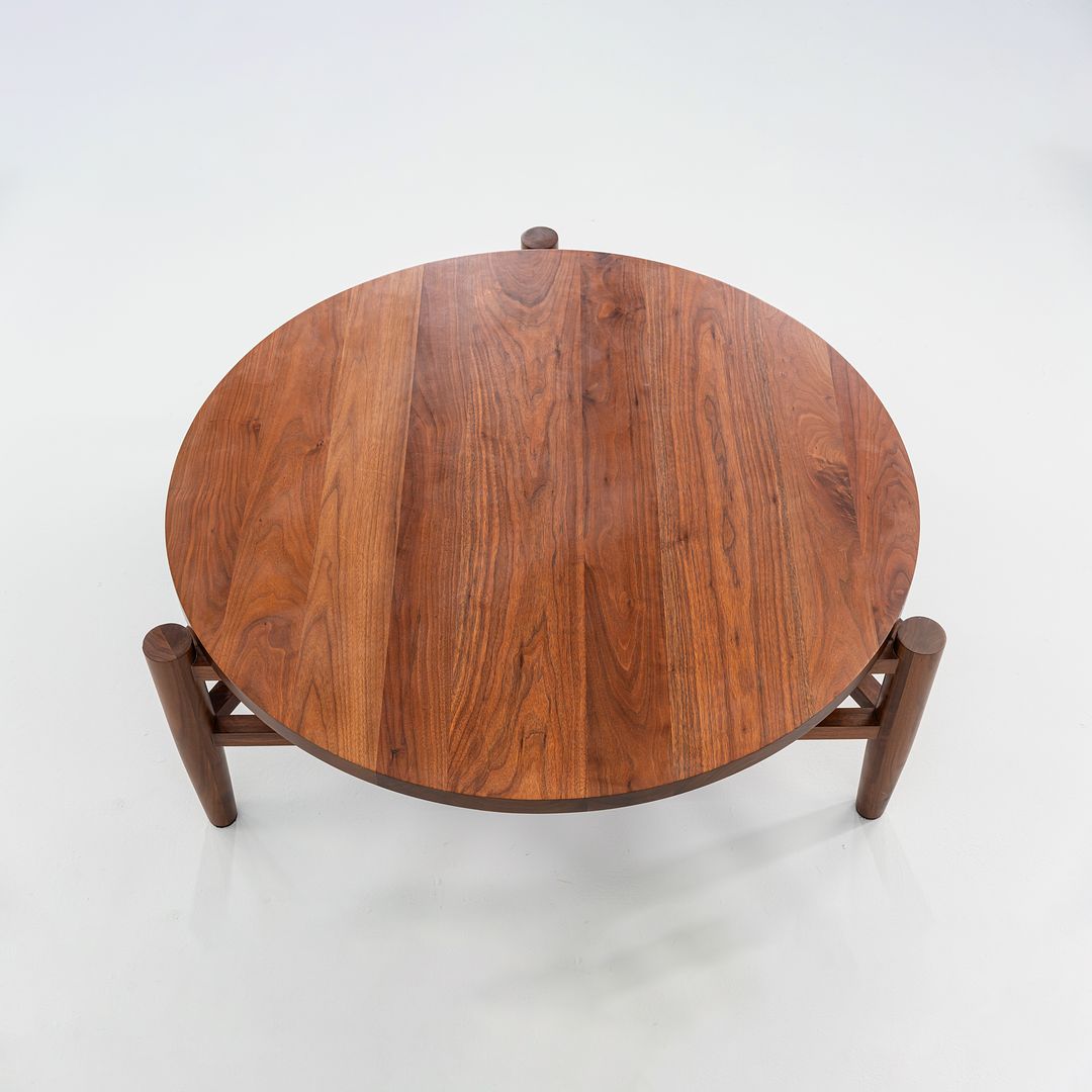 2017 De La Espada of Portugal 434 Luna Coffee Table in Danish Oiled Walnut