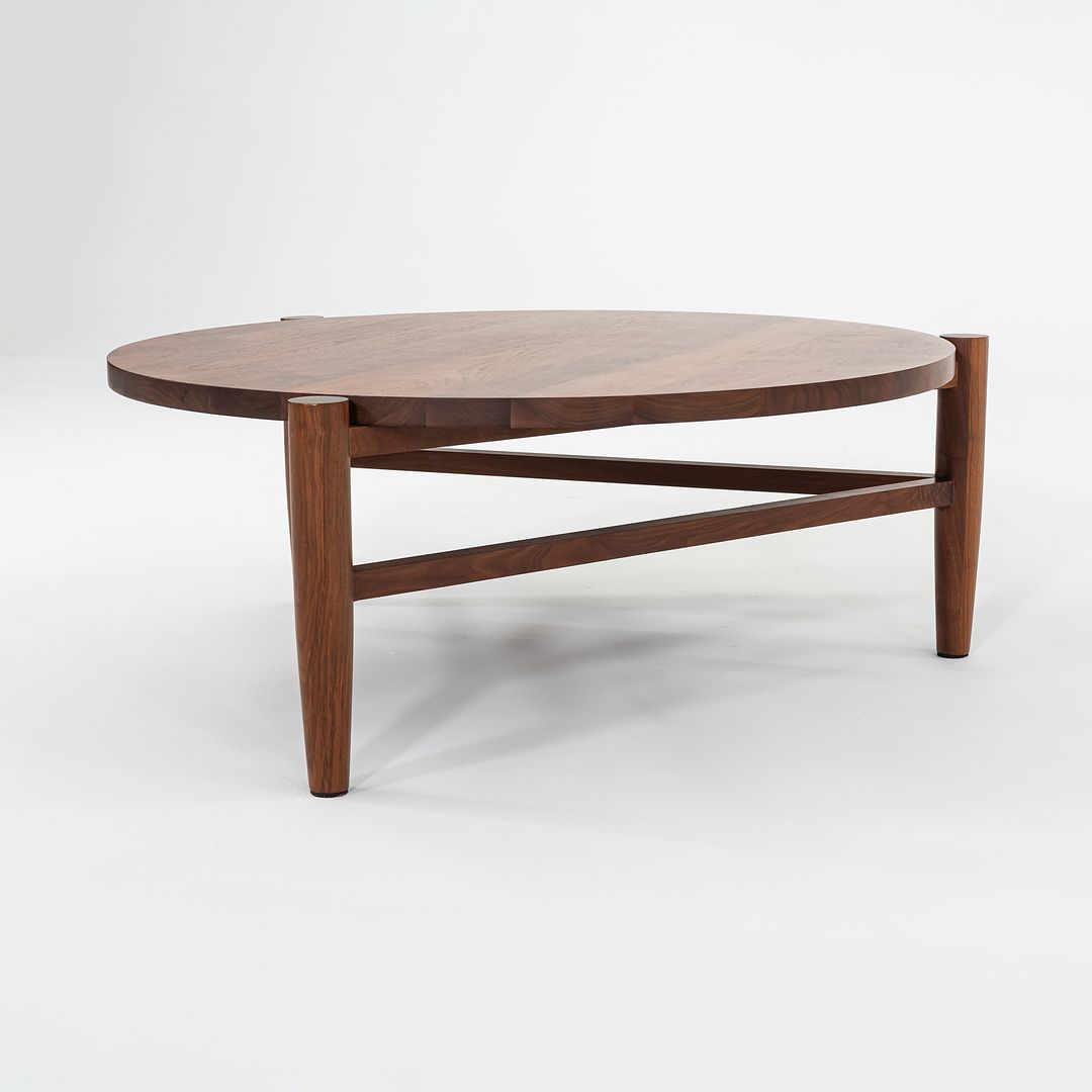 2017 De La Espada of Portugal 434 Luna Coffee Table in Danish Oiled Walnut