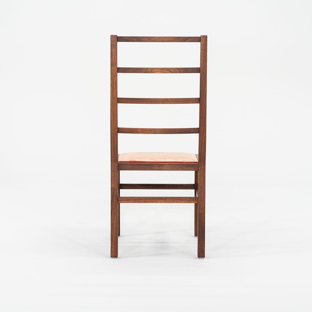 2008 Set of Five Tyler Hays for BDDW Ladder Dining Chairs in Black Walnut