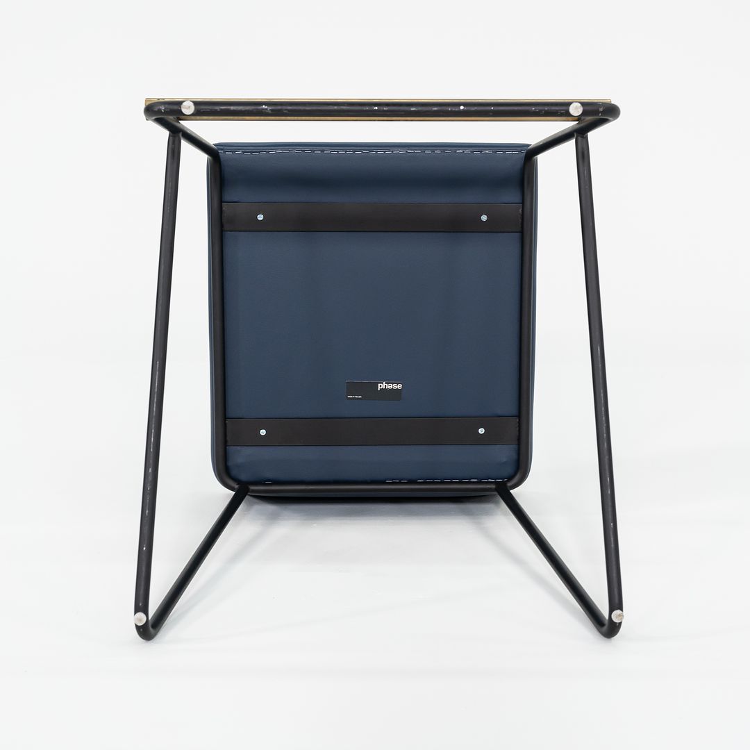 2021 Reza Feiz for Phase Design Kickstand Low Counter Stool in Blue 9x Available