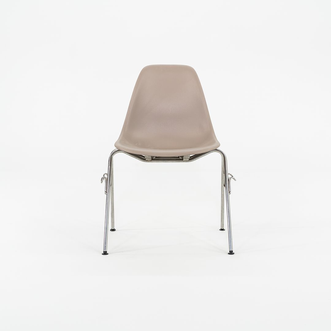 SOLD 2015 Set of Seven Stacking Eames Plastic Side Shells by Herman Miller in Sparrow