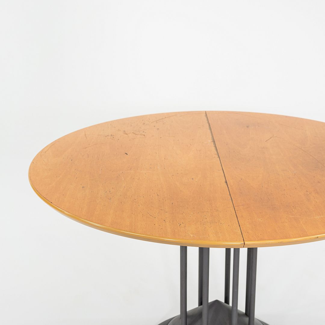 1990s Peter Maly for Tonon Italia Postmodern Extension Dining Table with Leaf