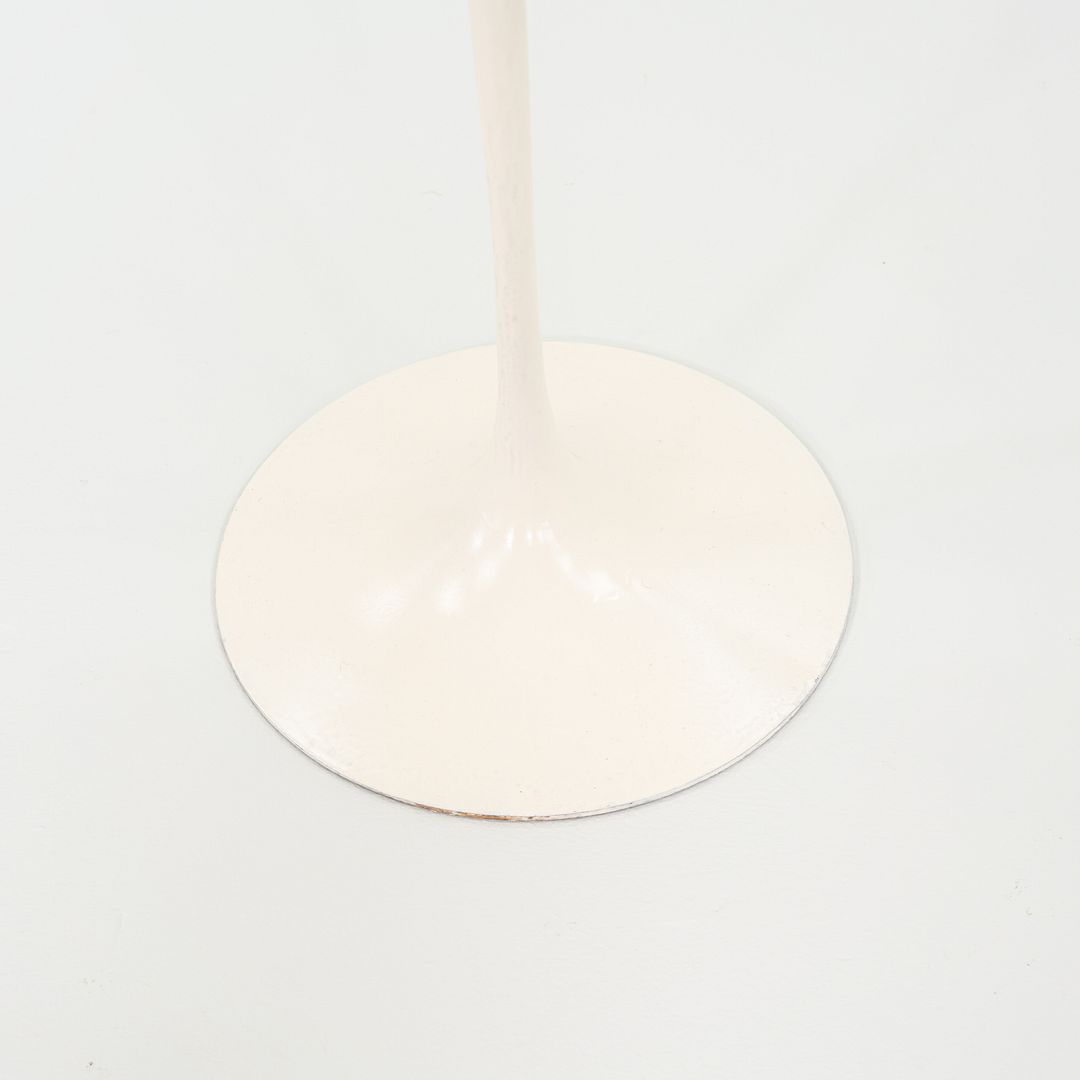1960s Eero Saarinen for Knoll Tulip Side Table with White Laminate 20 inch Top