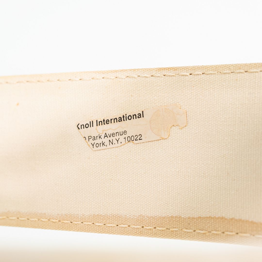 C. 1968 Wassily B3 Lounge Chair by Marcel Breuer for Knoll/Gavina in Off-White