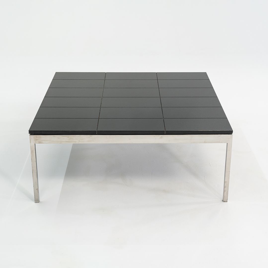 1974 Davis Allen and Gordon Bunshaft of SOM Coffee Table in Granite and Steel from Sears Tower 4x Available
