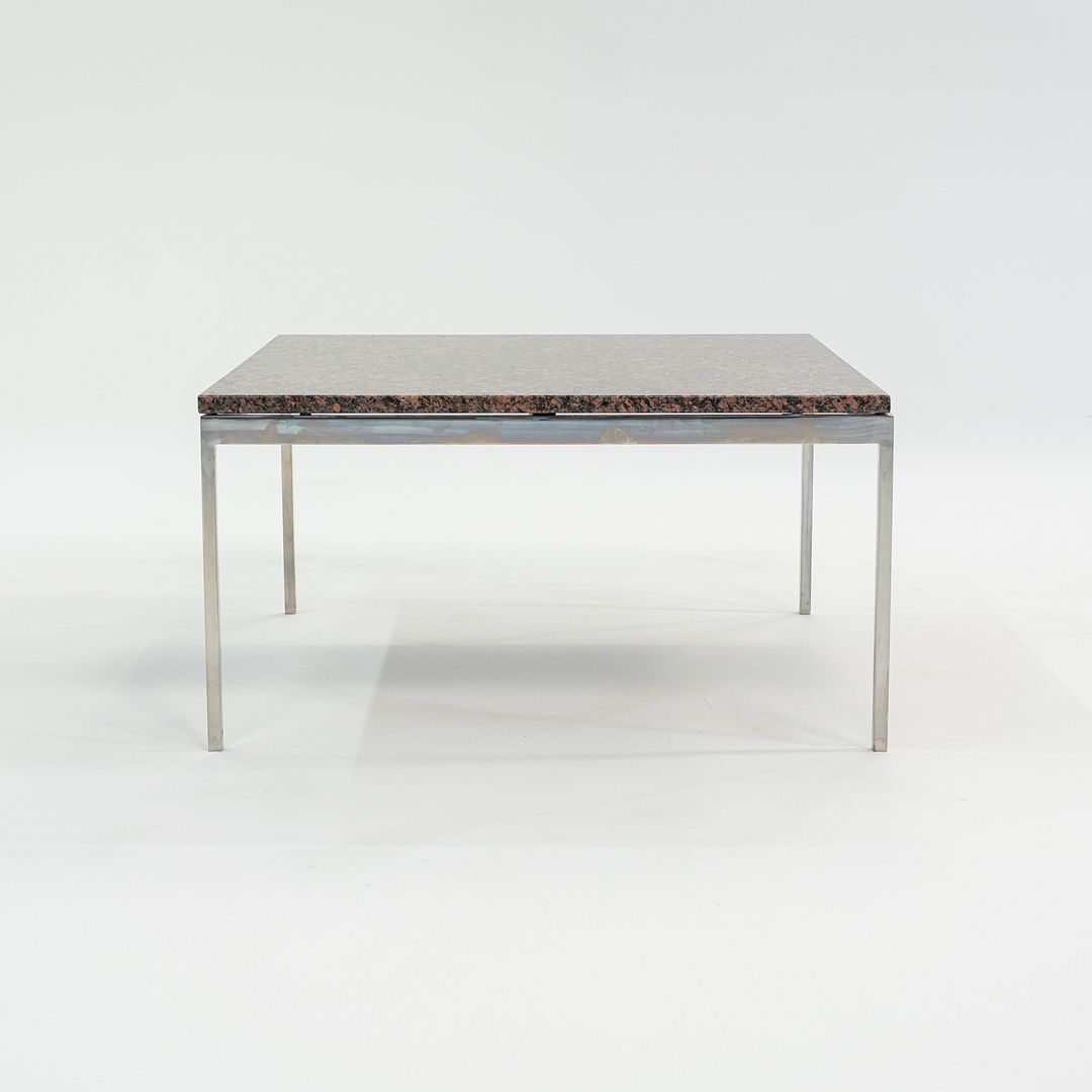 1962 Davis Allen and Gordon Bunshaft of SOM 30 inch Square Coffee Table in Steel