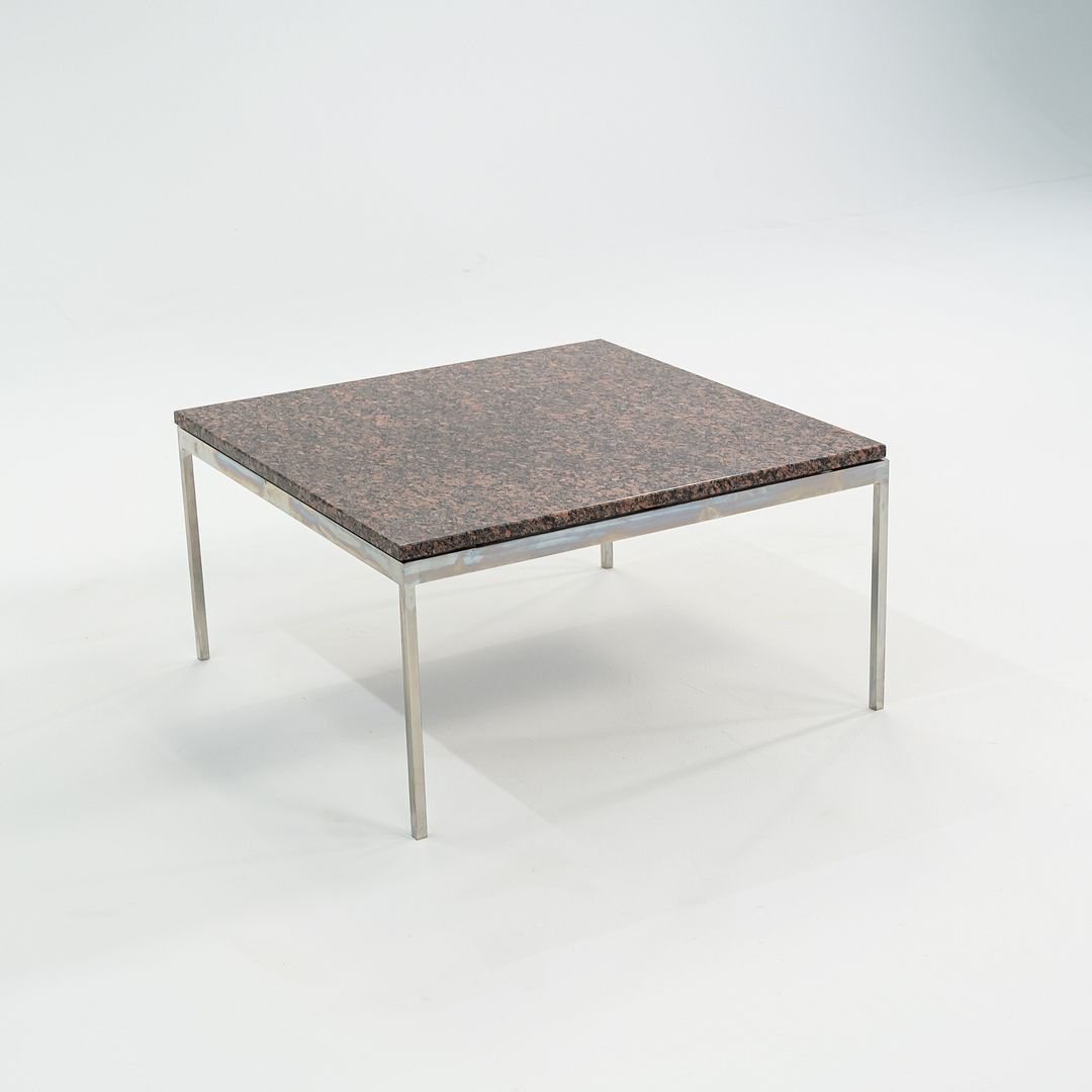 1962 Davis Allen and Gordon Bunshaft of SOM 30 inch Square Coffee Table in Steel