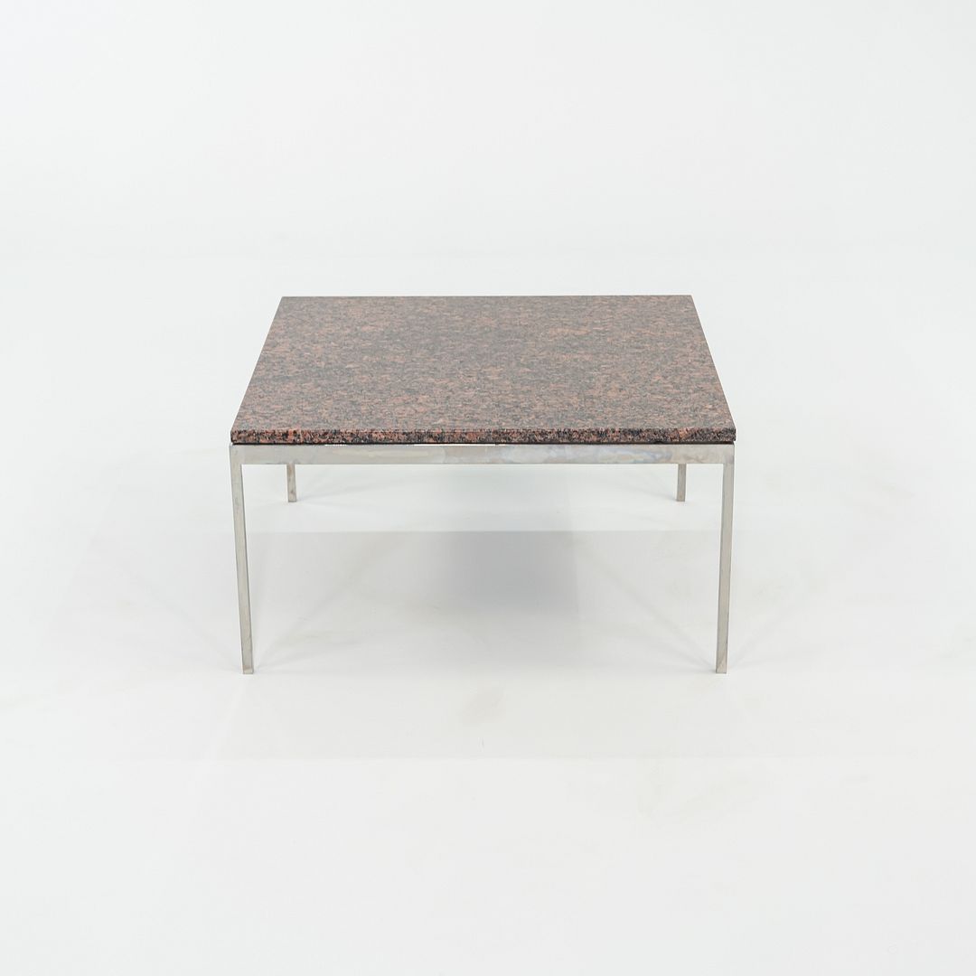 1962 Davis Allen and Gordon Bunshaft of SOM 30 inch Square Coffee Table in Steel