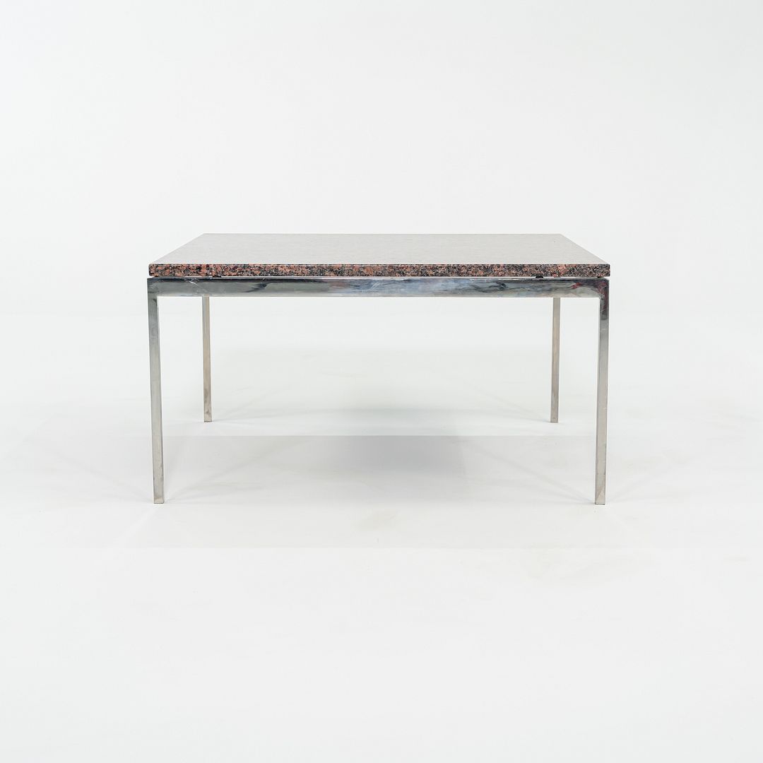 1962 Davis Allen and Gordon Bunshaft of SOM 30 inch Square Coffee Table in Steel